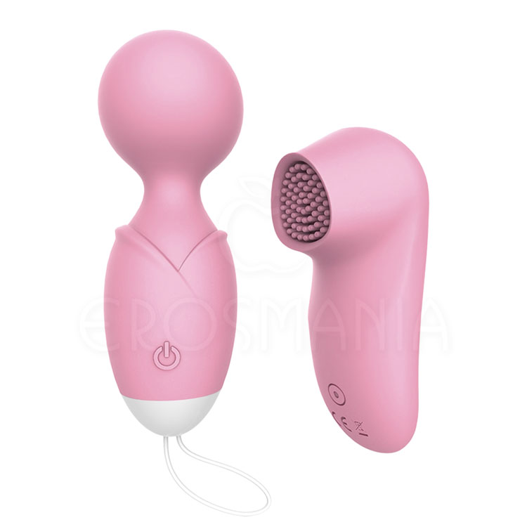 Loli - Massageador Duplo Vibrador Aquecedor