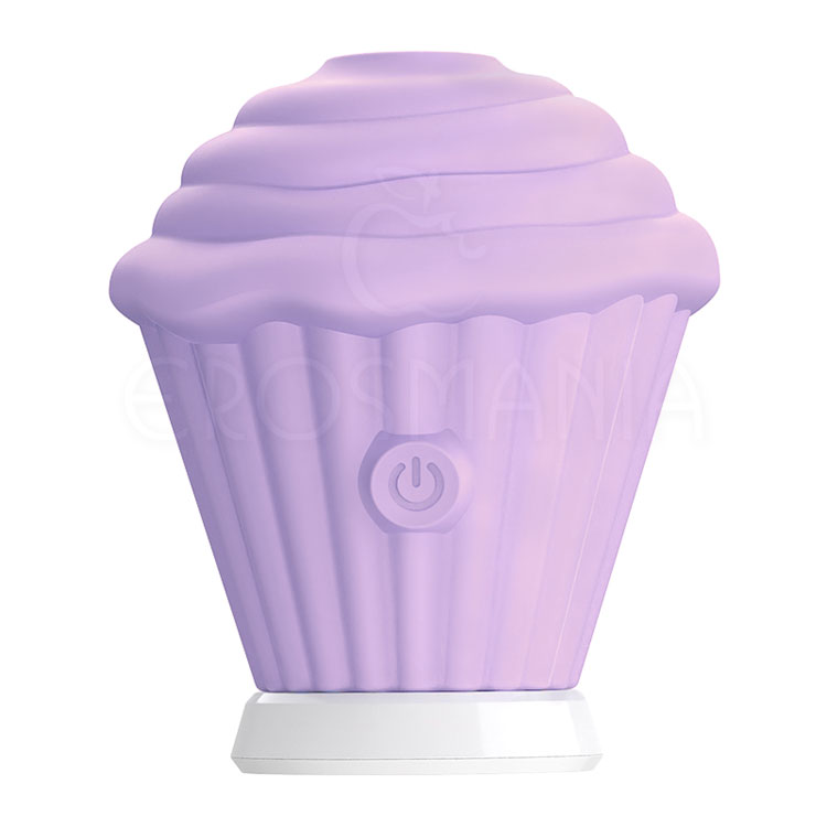 Cupcake Lilás - Sugador de Clitóris 5 Funções