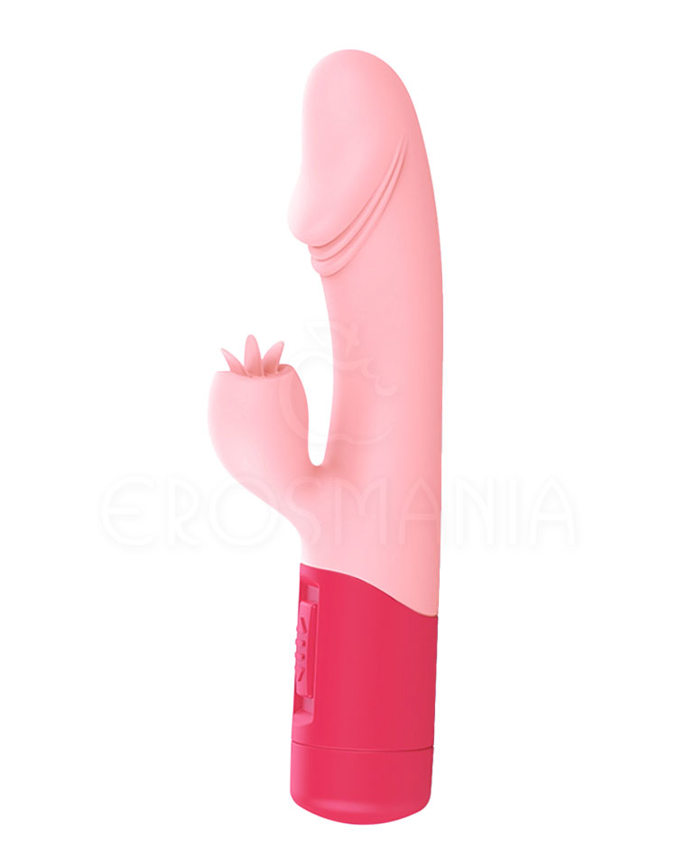 Vibrador Rabbit com Língua estimuladora - 3 Modos
