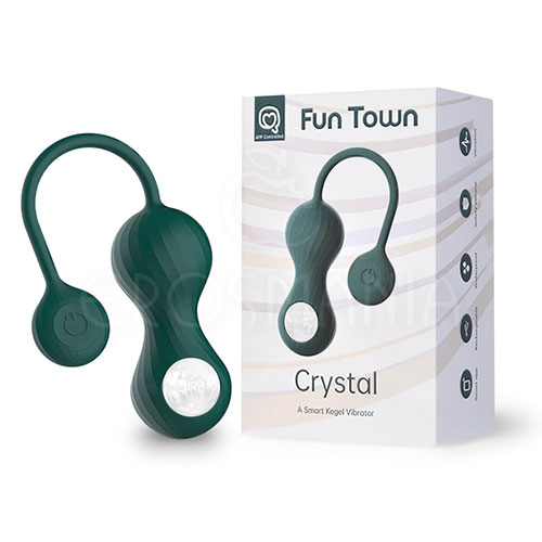 Fun Town Crystal - Kegel Vibrador com Aplicativo