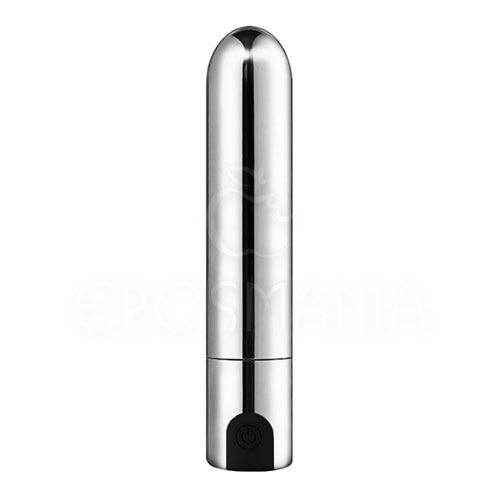 Power Bullet Silver- Vibrador Recarregável 9 Modos