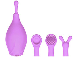 Dibe Mini Sex Massager Purple - Vibrador 4 pontas Dibe Mini Sex Massager Purple - Vibrador 4 pontas