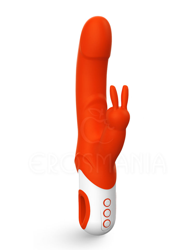 Crazy Rabbit - Vibrador em Silicone 12 Modos