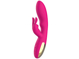 Crazy Rabbit Pink - Vibrador Duplo - 10 Modos
