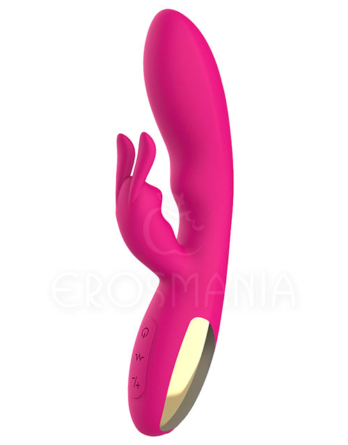 Crazy Rabbit Pink - Vibrador Duplo - 10 Modos