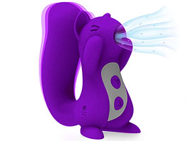 Happy Squirrel - Vibrador e Sugador - 10 Modos