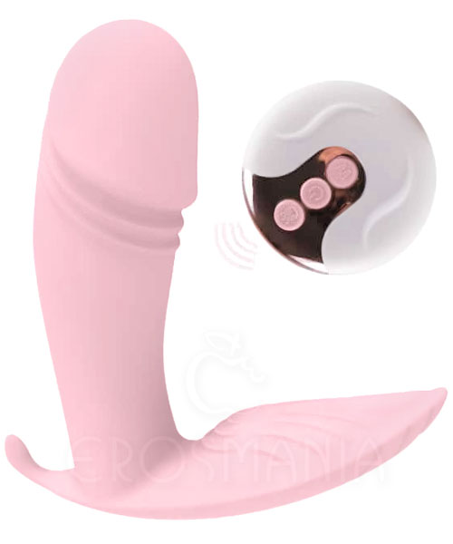 Butterfly Pink - Vibrador com Aquecedor - 12 Modos