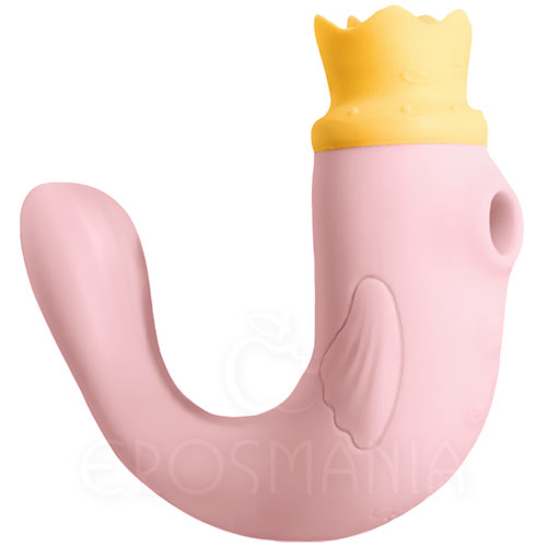 Queen Crown 2.0 - Vibrador 3 em 1 - Sugador