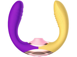 C Major - 3 em 1 - Vibrador Sugador e Ponto G