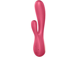 Satisfyer Mono Flex Pink Vibrador Duplo - Via APP