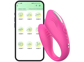 Ela - Vibrador de Casal com Controle via APP