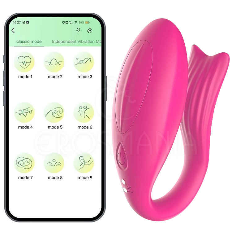 Ariel - Vibrador Casal com Controle via APP