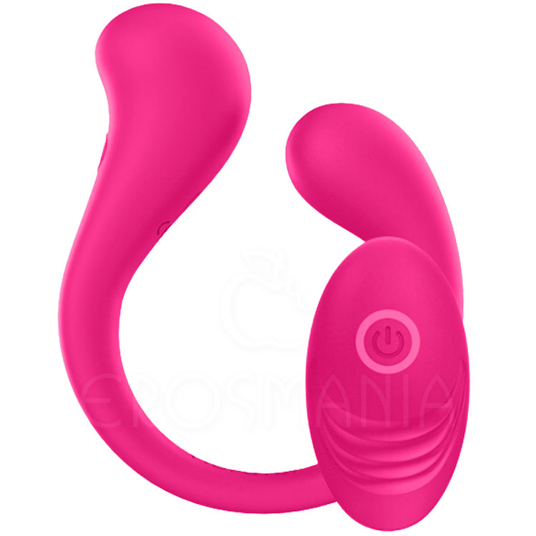 Vibrador Casal com Vértebra - Controle Remoto