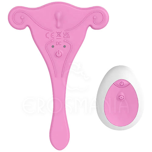 Vibrador de calcinha c/ controle - Green Baby