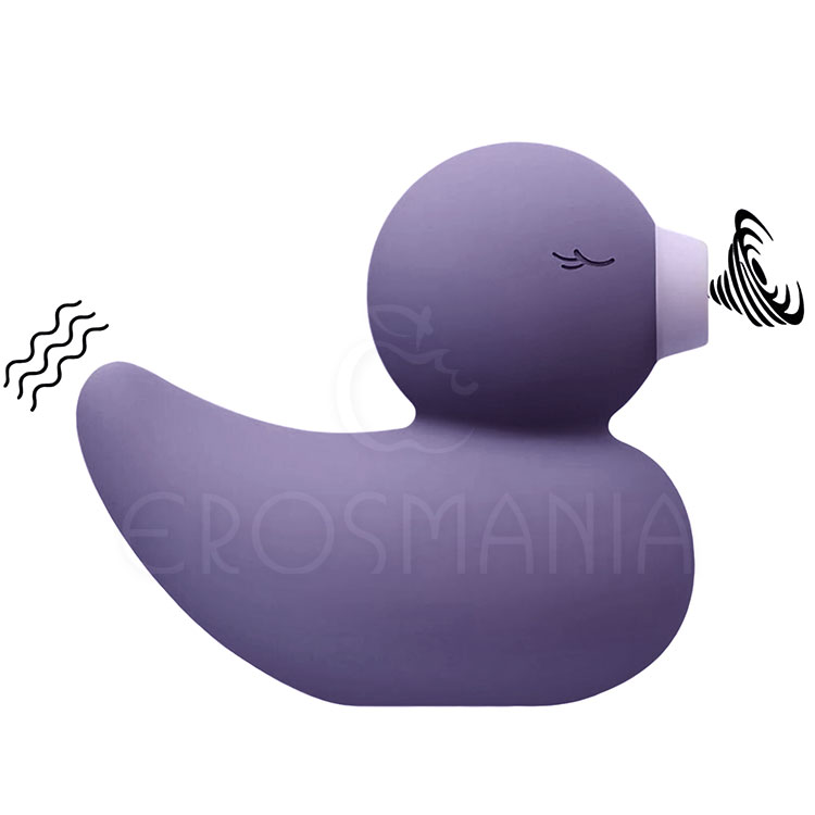 Kisstoy CuteVibe Ducky - sugador de clitóris