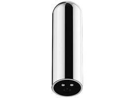 Power Bullet Silver - vibrador 10 funções