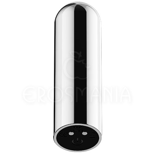 Power Bullet Silver - vibrador 10 funções