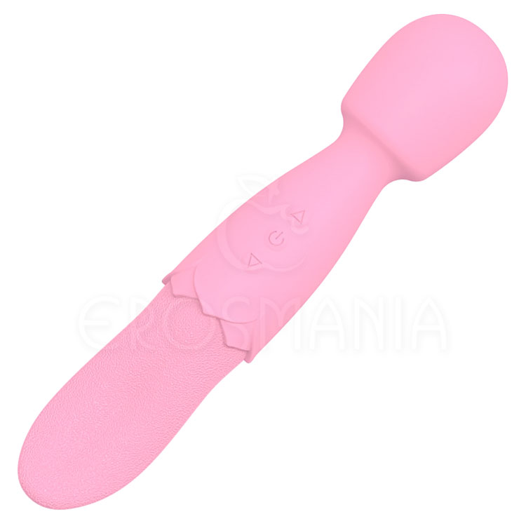 Tongue Mini Wand Massager Pink - varinha mágica