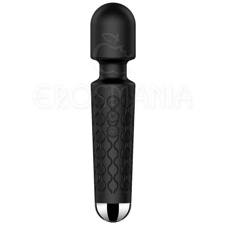 Varinha Massager Black 20 Modos - Recarregável