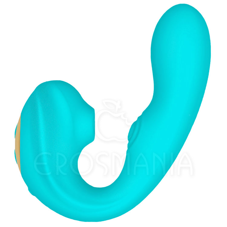 Orgasmic Wellness Azul - vibrador sugador
