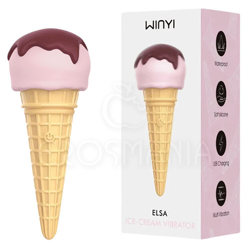 Elsa Ice Cream Vibrator - vibrador 10 modos