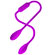 Pretty Love Dream Lover's Whip II - Vibrador duplo (Imagem 1 de 3)