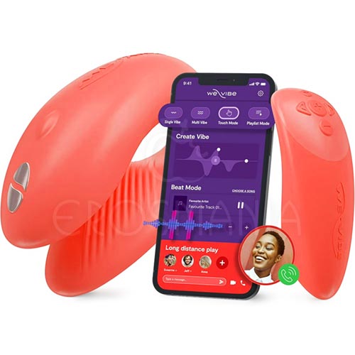 We-Vibe Chorus Coral - Couples Vibrator - Casal