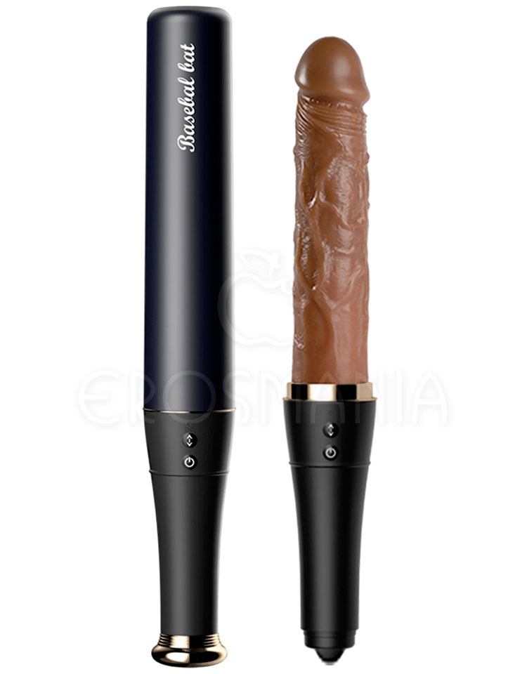 Baseball Bat - Pênis Vibrador Vai e Vem - Língua