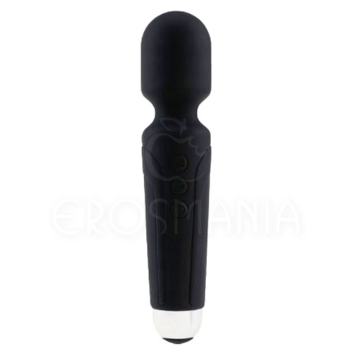 Knight II Vibrator Wand Black - Varinha Mágica