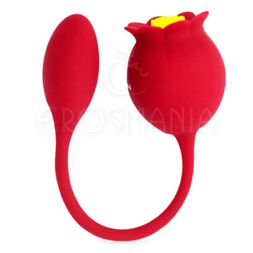 The Red Rose Vibrator - Vibrador Duplo