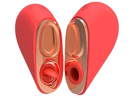 Heart Sugator - Clitóris e língua estimuladora