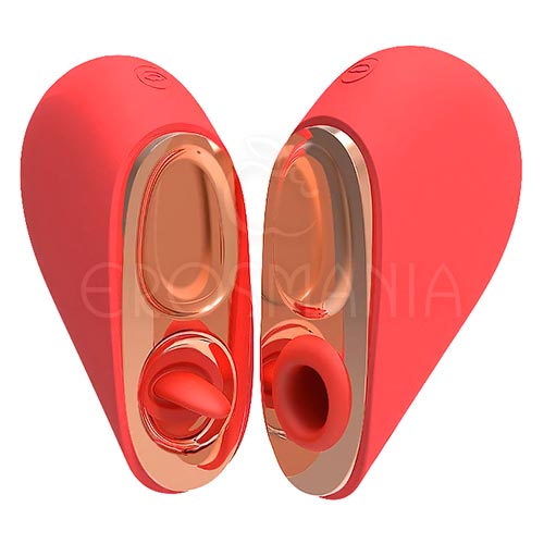Heart Sugator - Clitóris e língua estimuladora
