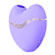 S-Hande Honey Heart Purple - Sugador e Vibrador (Imagem 1 de 4)