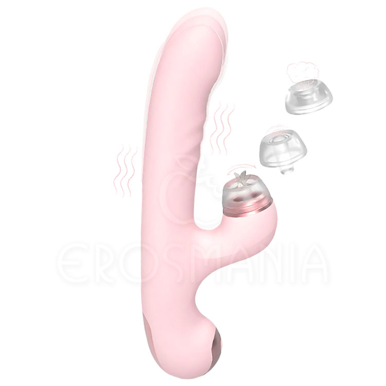 S-Hande DJ Sona Pink - Vibrador Sugador