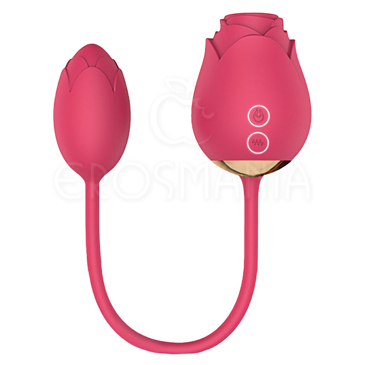 Double Rose - Sugador de Clitóris com Bullet