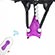 Rebecca Vibrator Clit Stimulator Roxo - Controle (Imagem 3 de 3)