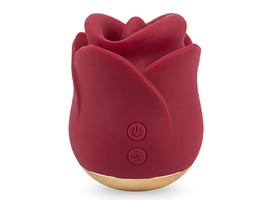Estimulador Clitoriano Formato de Flor com Língua