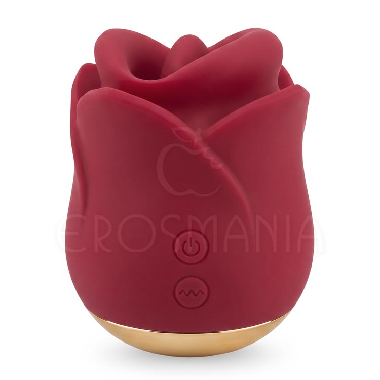 Estimulador Clitoriano Formato de Flor com Língua