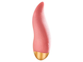 Língua Estimuladora Vibradora - Recarregável- Pink