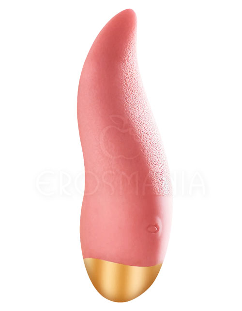 Língua Estimuladora Vibradora - Recarregável- Pink