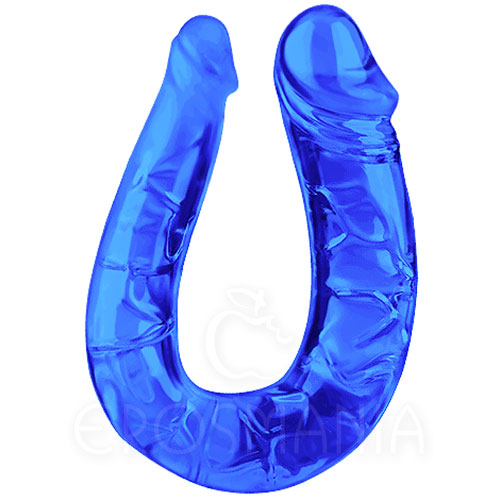 Double Dong blue - Pênis duas pontas - 28cm