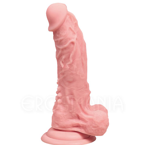 Vibrating Mars Dildo Harness Lifelike - Rotativo