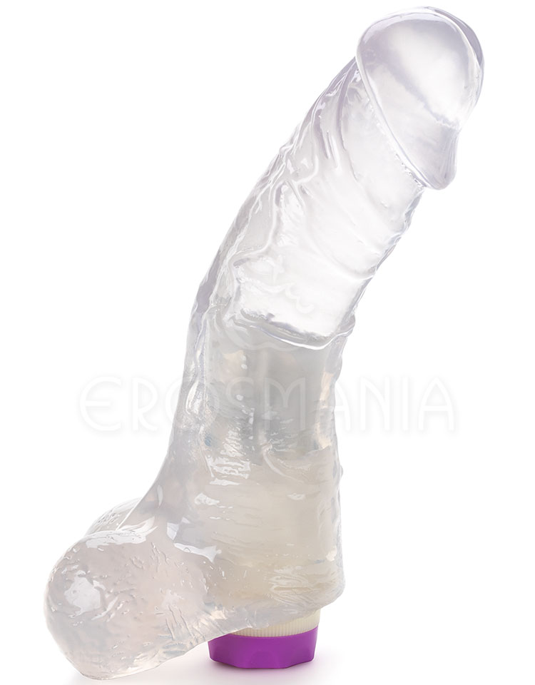 Nacho Vidal Incolor - Pênis Vibrador Recarregável