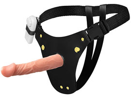 Cinta com Pênis Realístico Eros - Vibrador