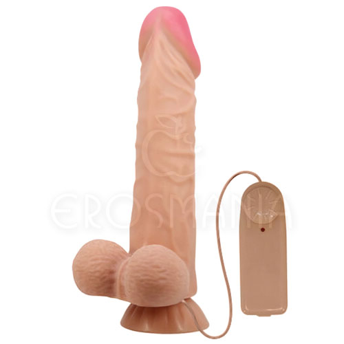 Sliding Skin 9.4" - Pele dupla em Cyber Vibrador