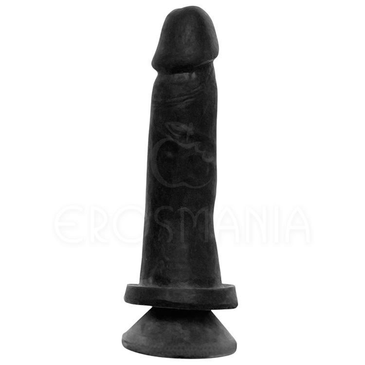 Head Dong 8" Black Cyber - Ventosa