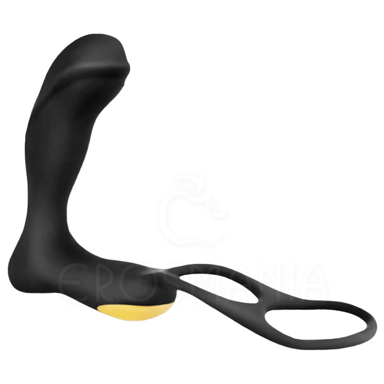 Massageador de próstata com anéis - Recarregável