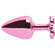 Plug Anal M com Base Trevo - Rosa (Imagem 2 de 4)