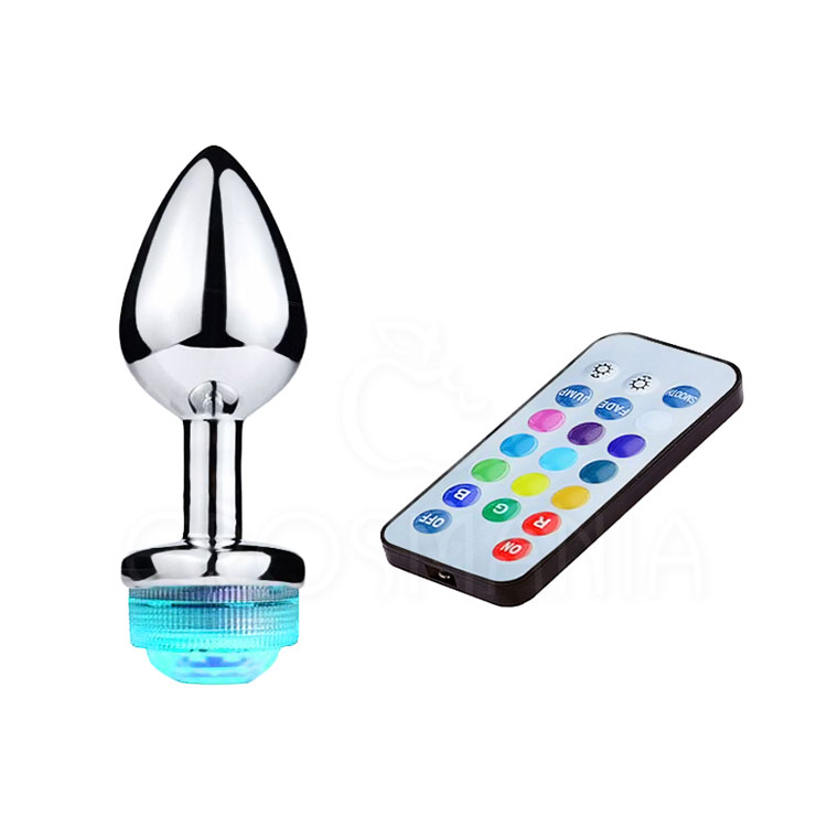 Lights Leds Anal Plug Remote Control - Luzes LED-M