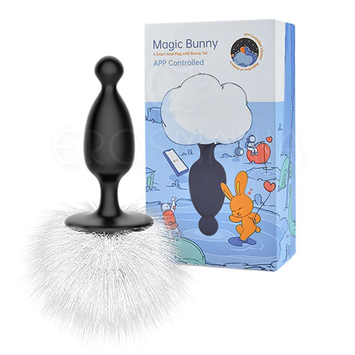 Magic Bunny - Plug Anal com Rabo - Aplicativo